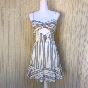 Linen Cutout Summer Dress!